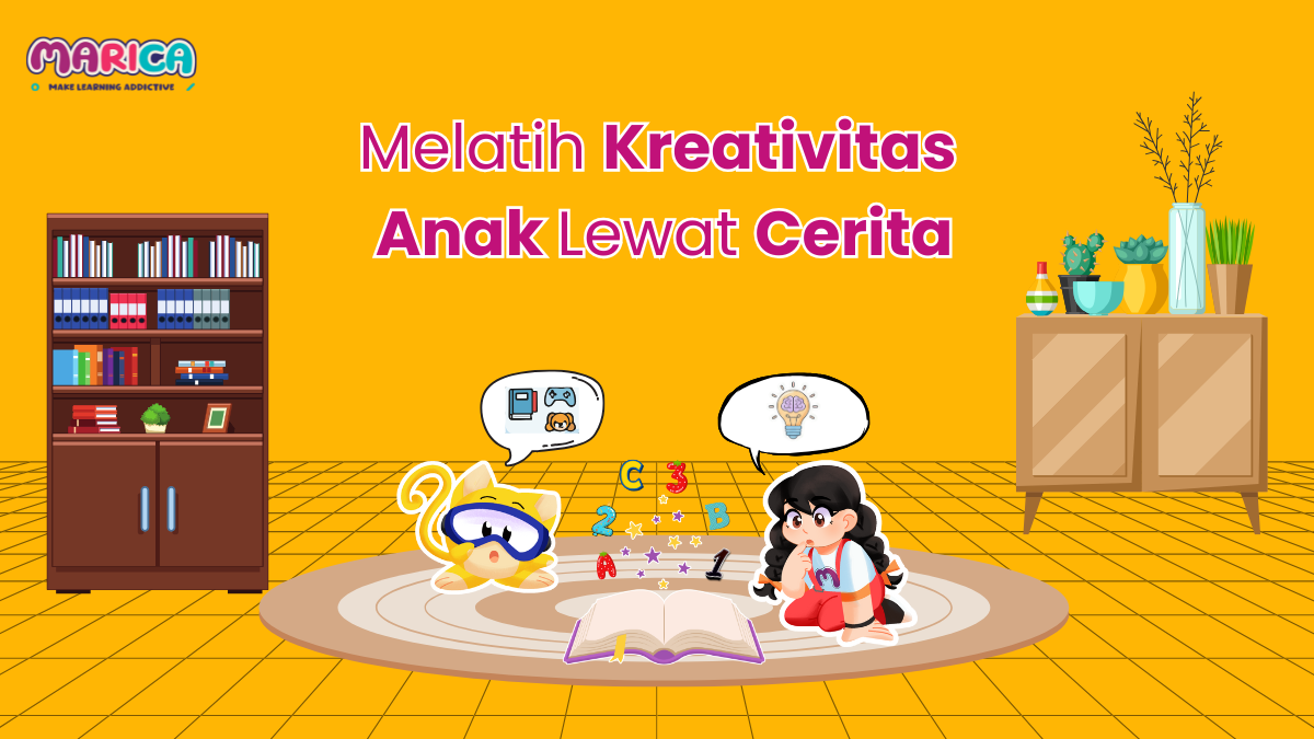 Melatih Kreativitas Anak Lewat Cerita
