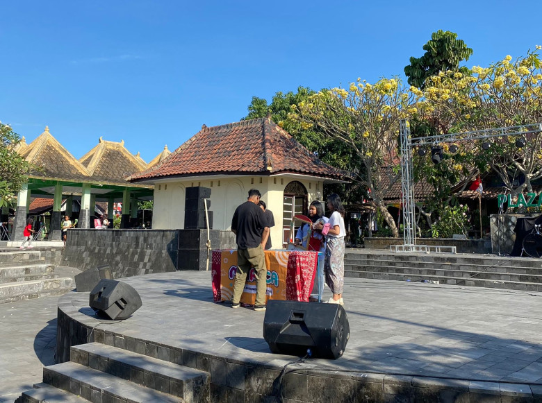 Marica Berpartisipasi sebagai Story Telling dalam Agustusan di Jogja 2024